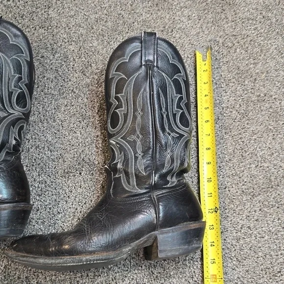 Nocona Mens Leather Western boots shoes sz 8 EE